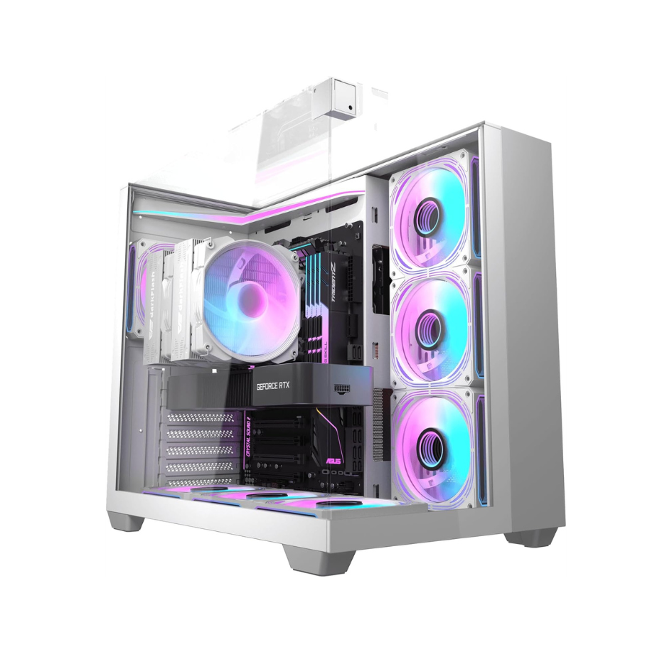 Darkflash TH285 ATX/M-ATX/MINI-ITX Three Side Tempered Glass Gaming PC Case